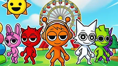 Sprunki World Online RP - Play with Friends!